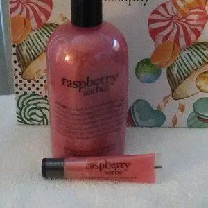PHILOSOPHY Raspberry Sorbet Shower Gel &Lip Gloss